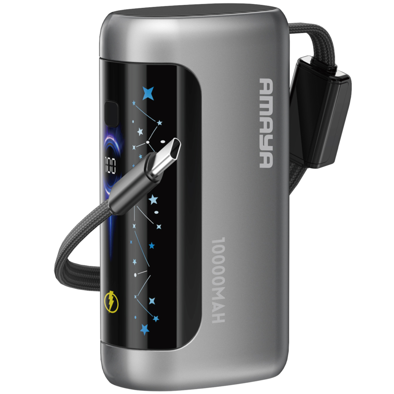 Купити Портативний ЗП Power Bank Amaya F040C PD22.5W with display and cable 10000 mAh