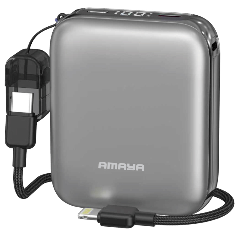 Портативний ЗП Power Bank Amaya F001C PD20W with cable 10000 mAh