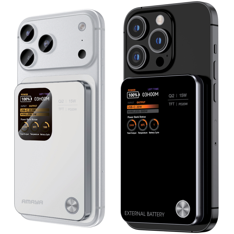 Портативний ЗП Power Bank Amaya W053C PD20W з БЗП 5000 mAh