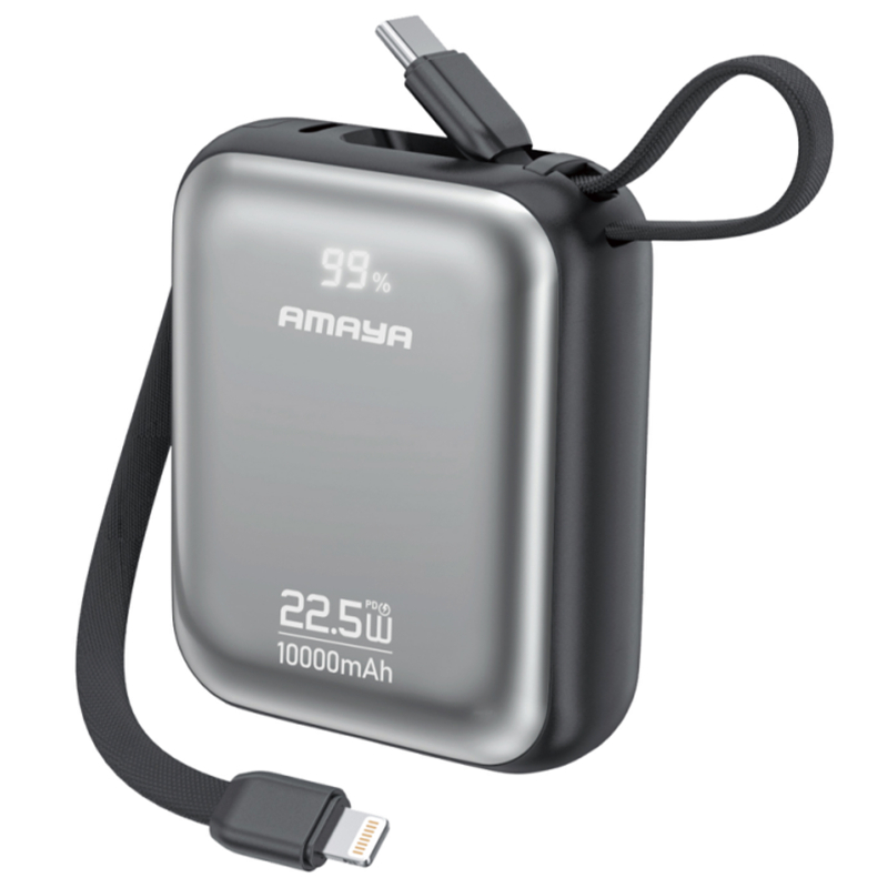 Купити Портативний ЗП Power Bank Amaya F139C PD22.5W with cable 10000 mAh