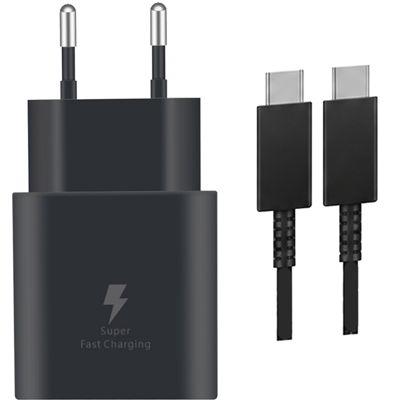 МЗП Amaya SC25CC PD25W (1USB-C) + кабель Type-C to Type-C