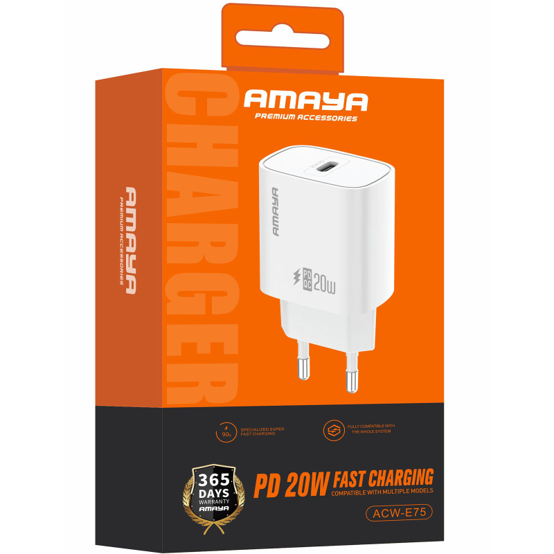 Купити МЗП Amaya E75 PD20W (1USB-C)