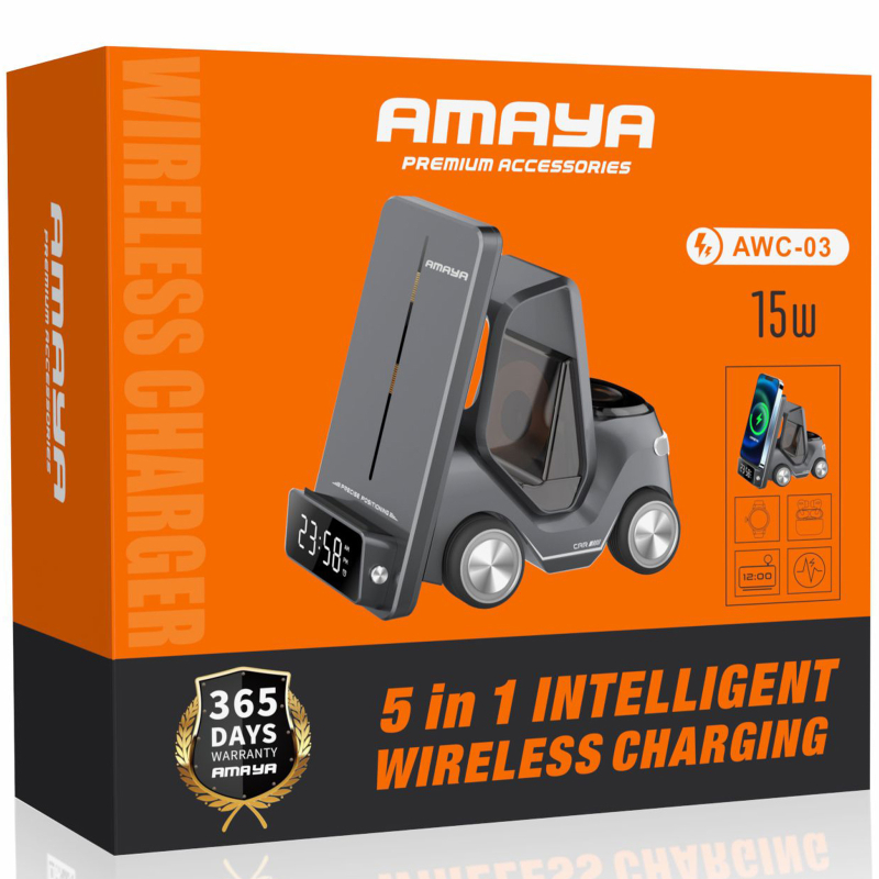 Купити БЗП Amaya AWC-03 5in1 15W with clock