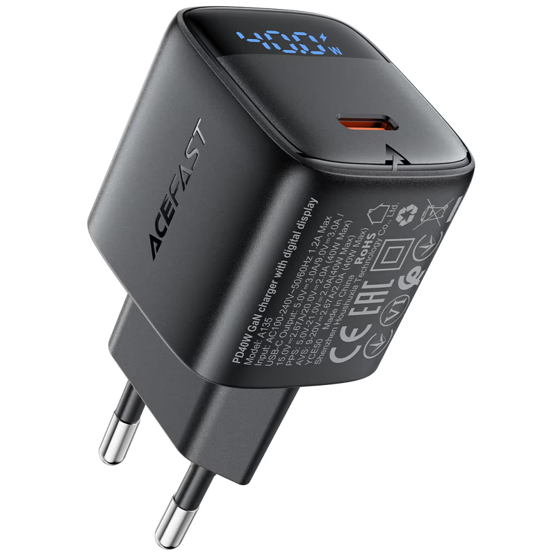 МЗП Acefast A135 PD40W GaN (1USB-C)