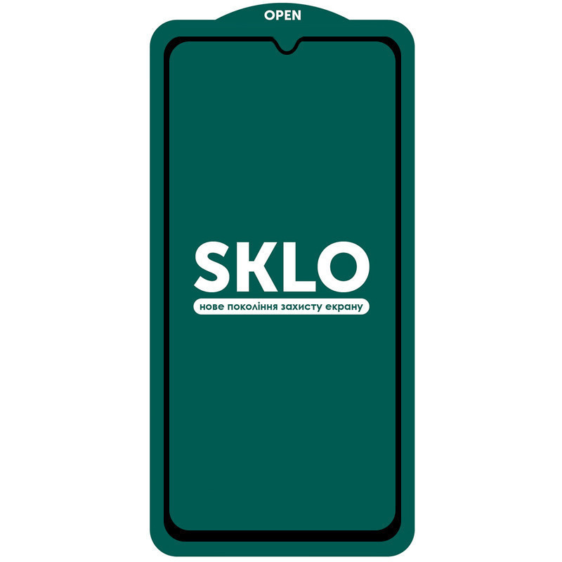 Захисне скло SKLO 5D (тех.пак) для Xiaomi Redmi 10C / 12C / A3 / A3x / Poco C40