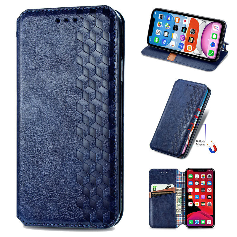 Купити Шкіряний чохол-книжка GETMAN Cubic (PU) для Xiaomi 13 Lite