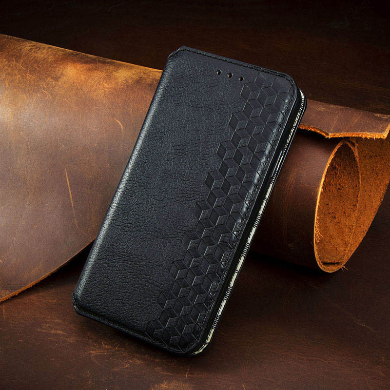 Купити Шкіряний чохол-книжка GETMAN Cubic (PU) для Xiaomi 13 Lite