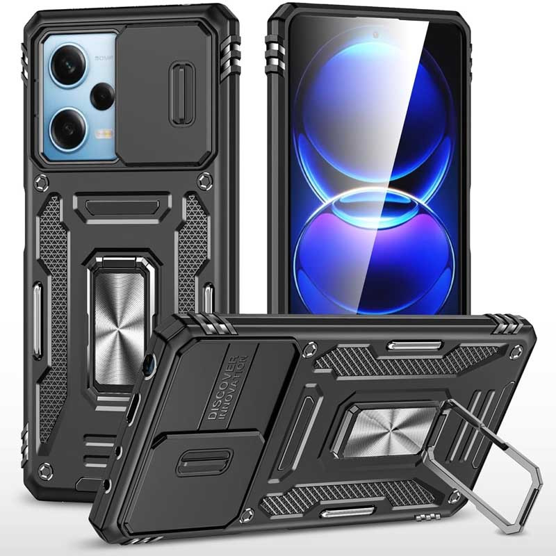 Купити Ударостійкий чохол Camshield Army Ring для Xiaomi Redmi 12 / Poco M6 Pro 5G