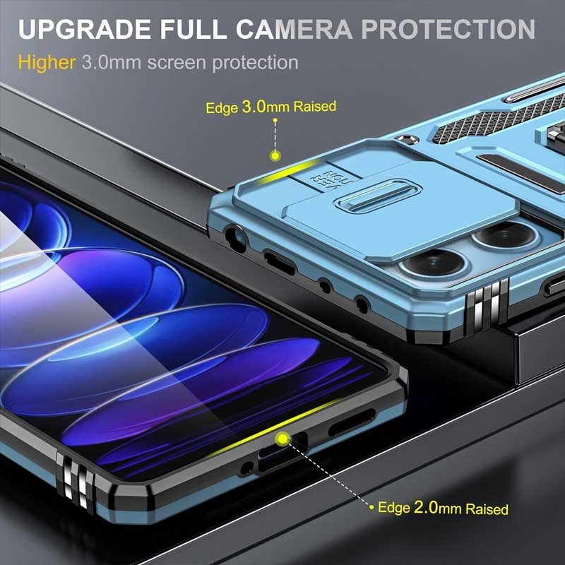 Купити Ударостійкий чохол Camshield Army Ring для Xiaomi Redmi 12 / Poco M6 Pro 5G
