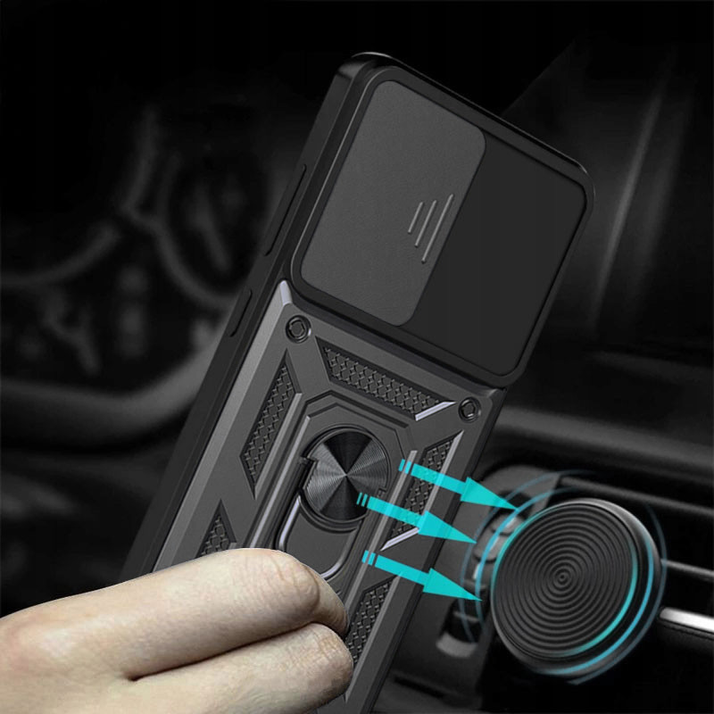 Купити Ударостійкий чохол Camshield Serge Ring для Xiaomi Poco M6 Pro 5G