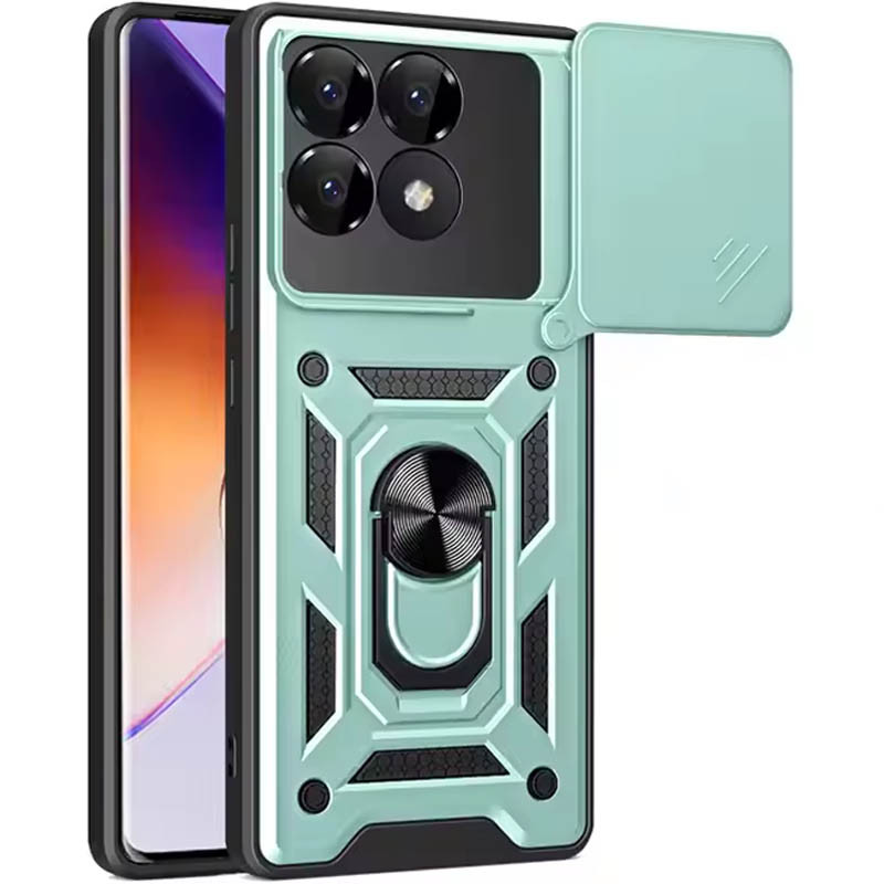 Ударостійкий чохол Camshield Serge Ring для Xiaomi Poco F6 Pro