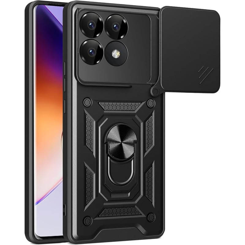 Ударостійкий чохол Camshield Serge Ring для Xiaomi Poco F6 Pro
