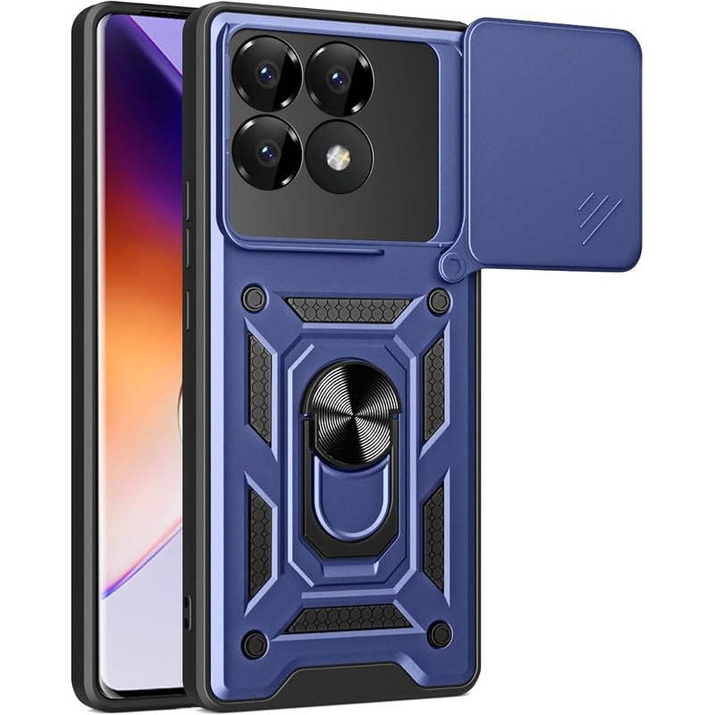 Ударостійкий чохол Camshield Serge Ring для Xiaomi Poco F6 Pro
