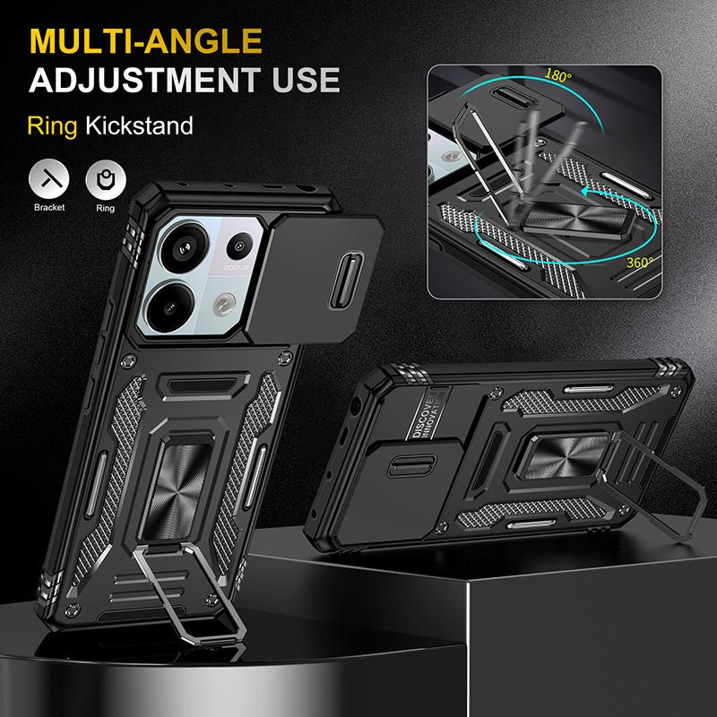 Купити Ударостійкий чохол Camshield Army Ring для Xiaomi Poco X6 Pro