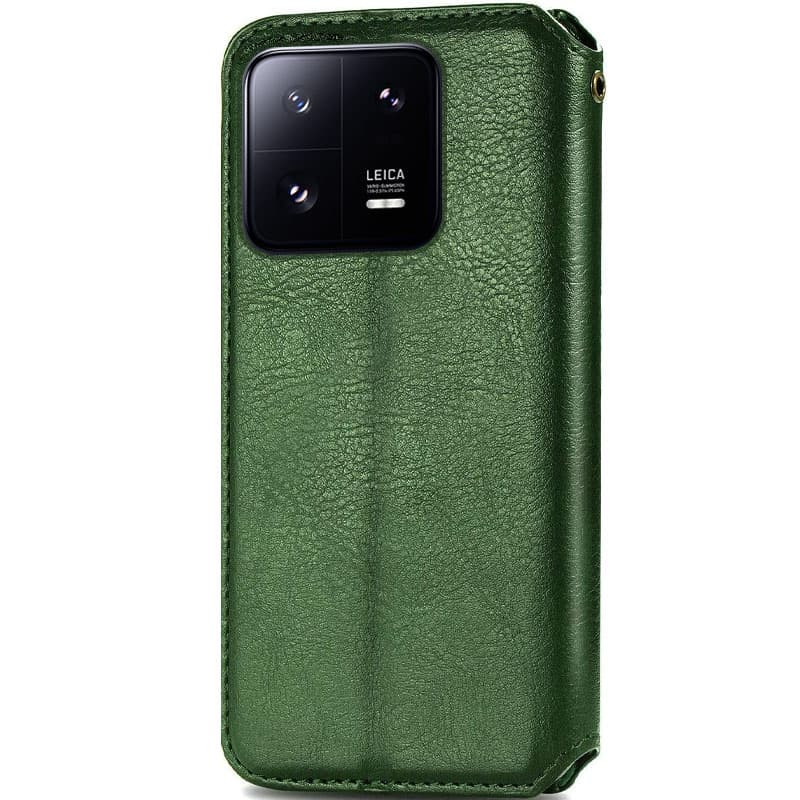 Купити Шкіряний чохол-книжка GETMAN Cubic (PU) для Xiaomi 13