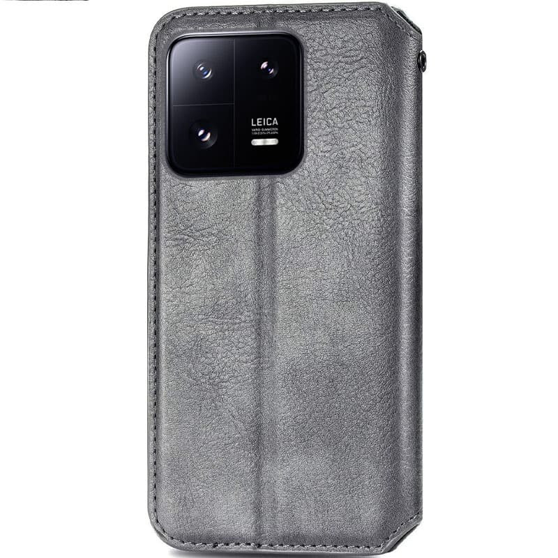 Купити Шкіряний чохол-книжка GETMAN Cubic (PU) для Xiaomi 13 Pro