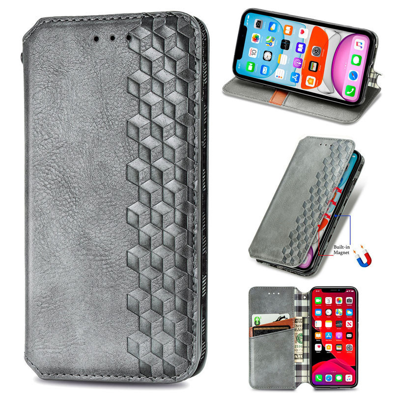 Купити Шкіряний чохол-книжка GETMAN Cubic (PU) для Xiaomi 13 Pro