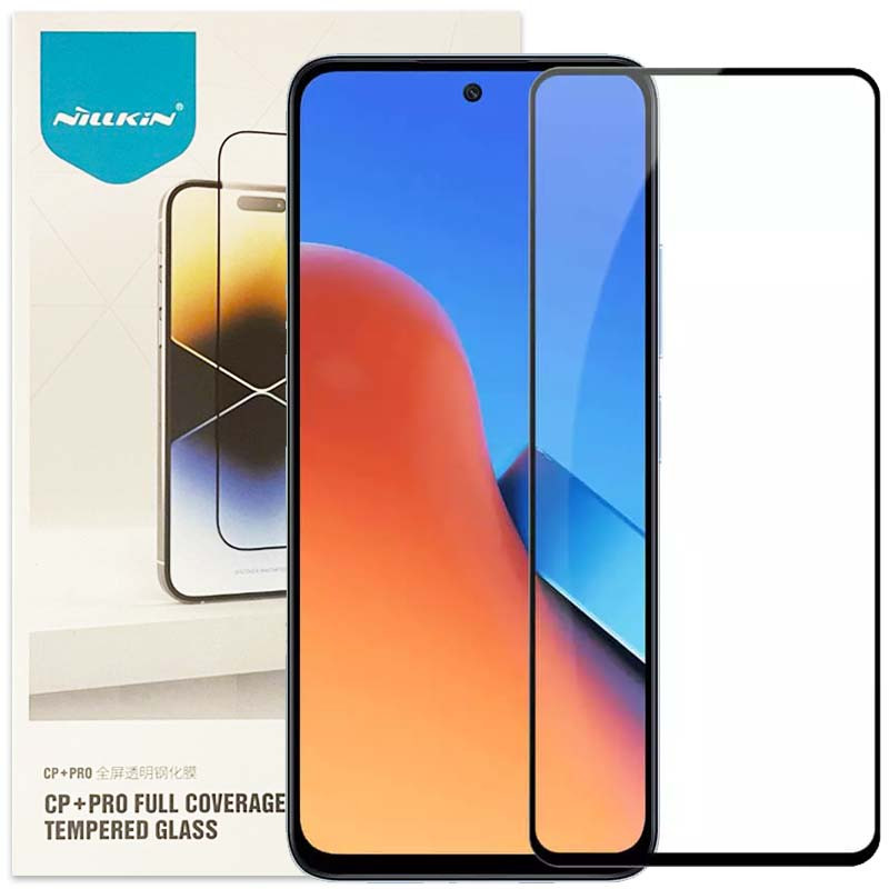 Захисне скло Nillkin (CP+PRO) для Xiaomi Redmi 12 / Poco M6 Pro 5G / Redmi 13 / Poco M6 4G