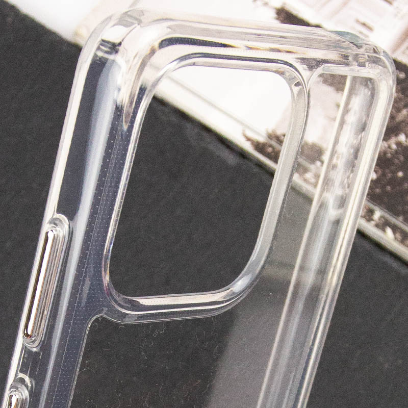 Купити Чохол TPU+PC Clear 2.0 mm metal buttons для Xiaomi Poco M6 Pro 5G