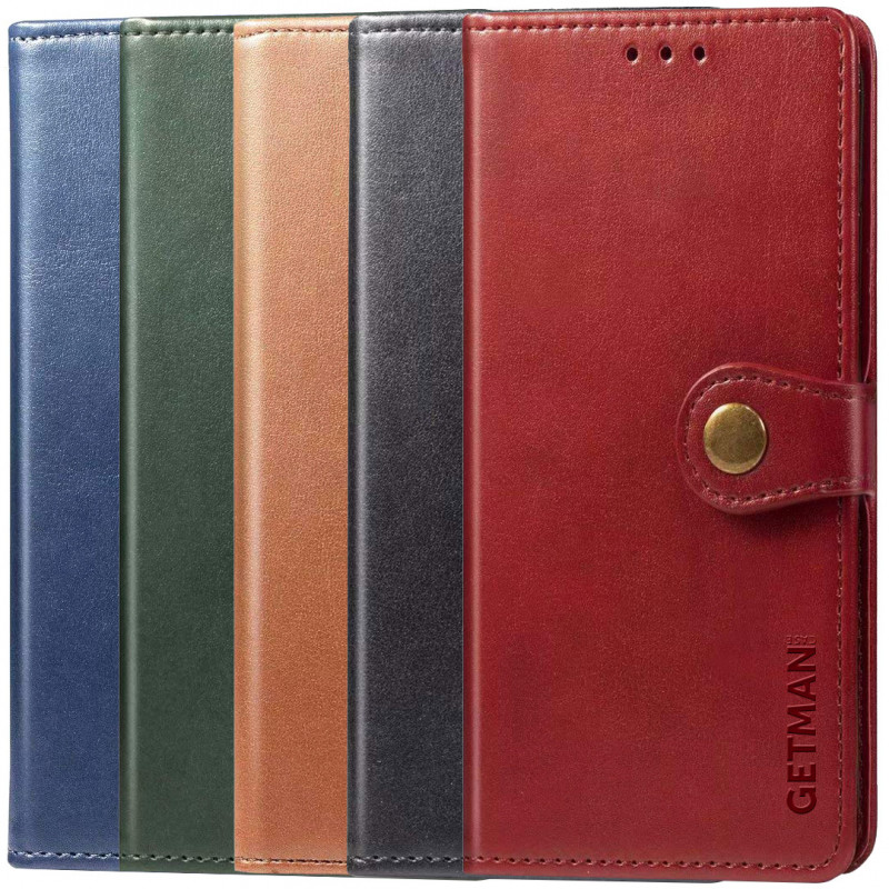 Шкіряний чохол-книжка GETMAN Gallant (PU) для Xiaomi Redmi 13C / Poco C65