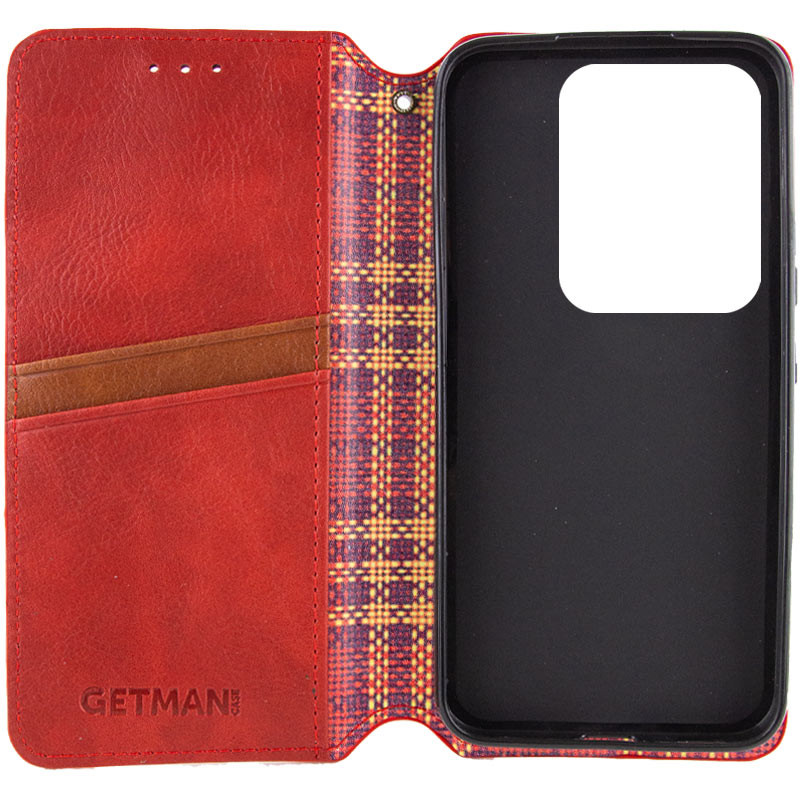 Купити Шкіряний чохол-книжка GETMAN Cubic (PU) для Xiaomi Redmi Note 13 5G