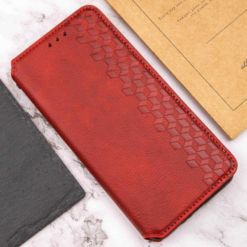 Купити Шкіряний чохол-книжка GETMAN Cubic (PU) для Xiaomi Redmi Note 13 5G