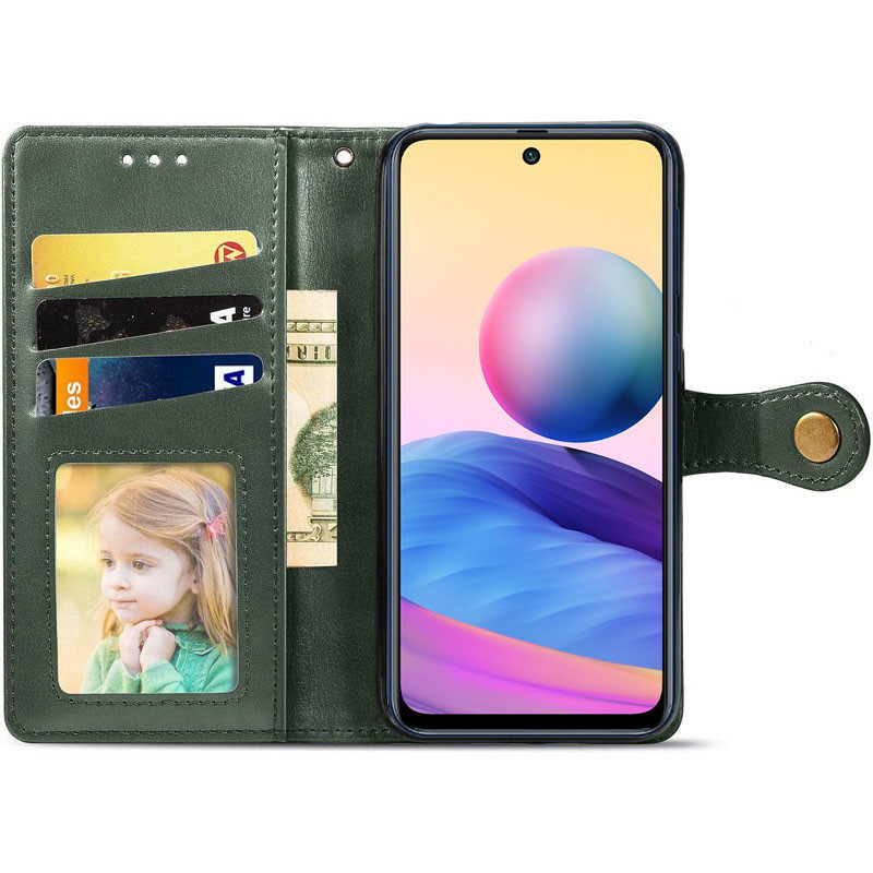 Купити Шкіряний чохол-книжка GETMAN Gallant (PU) для Xiaomi Redmi Note 13 Pro+
