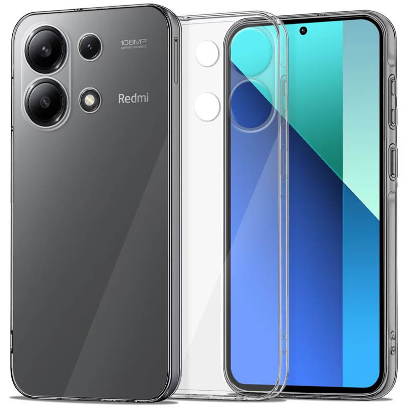 Купити TPU чохол Epic Transparent 1,5mm Full Camera для Xiaomi Redmi Note 13 Pro 4G/Poco M6 Pro 4G/Note 14S