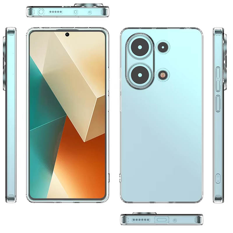 Купити TPU чохол Epic Transparent 1,5mm Full Camera для Xiaomi Redmi Note 13 Pro 4G/Poco M6 Pro 4G/Note 14S