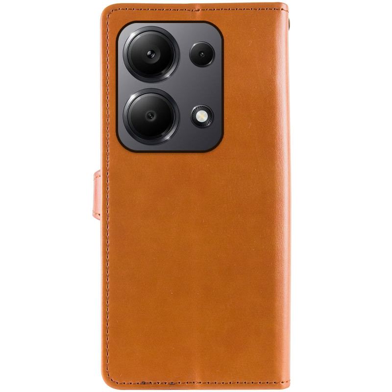 Купити Шкіряний чохол-книжка GETMAN Gallant (PU) для Xiaomi Redmi Note 13 Pro 4G / Poco M6 Pro 4G