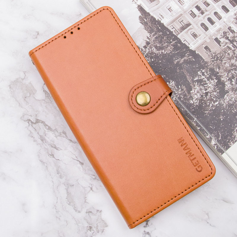 Купити Шкіряний чохол-книжка GETMAN Gallant (PU) для Xiaomi Redmi Note 13 Pro 4G / Poco M6 Pro 4G