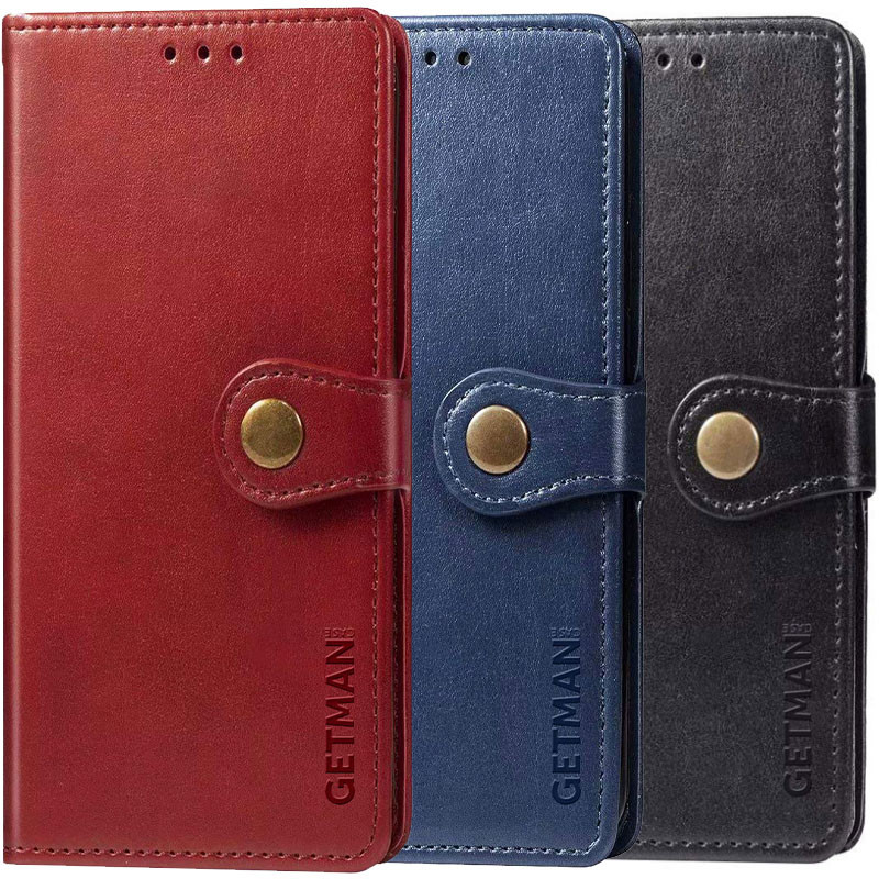 Шкіряний чохол-книжка GETMAN Gallant (PU) для Xiaomi Redmi 13 4G / Poco M6 4G