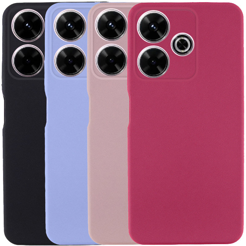 Чохол TPU GETMAN Liquid Silk Full Camera для Xiaomi Redmi 13 4G / Poco M6 4G