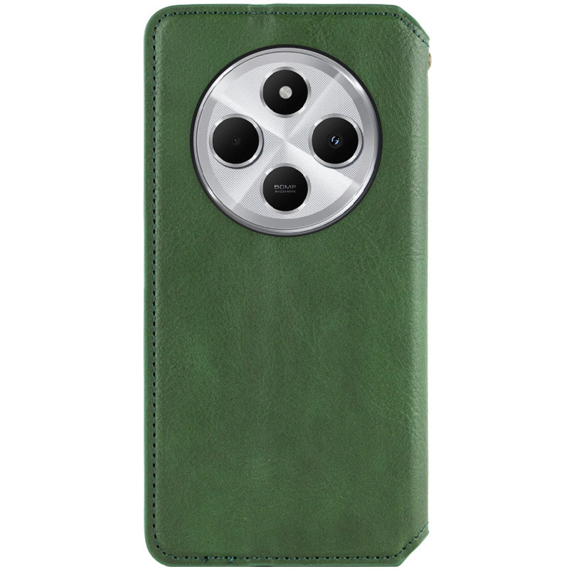 Купити Шкіряний чохол-книжка GETMAN Cubic (PU) для Xiaomi Redmi 14C / Poco C75