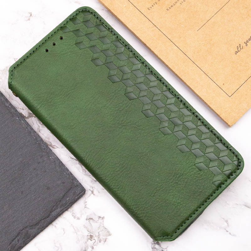 Купити Шкіряний чохол-книжка GETMAN Cubic (PU) для Xiaomi Redmi 14C / Poco C75