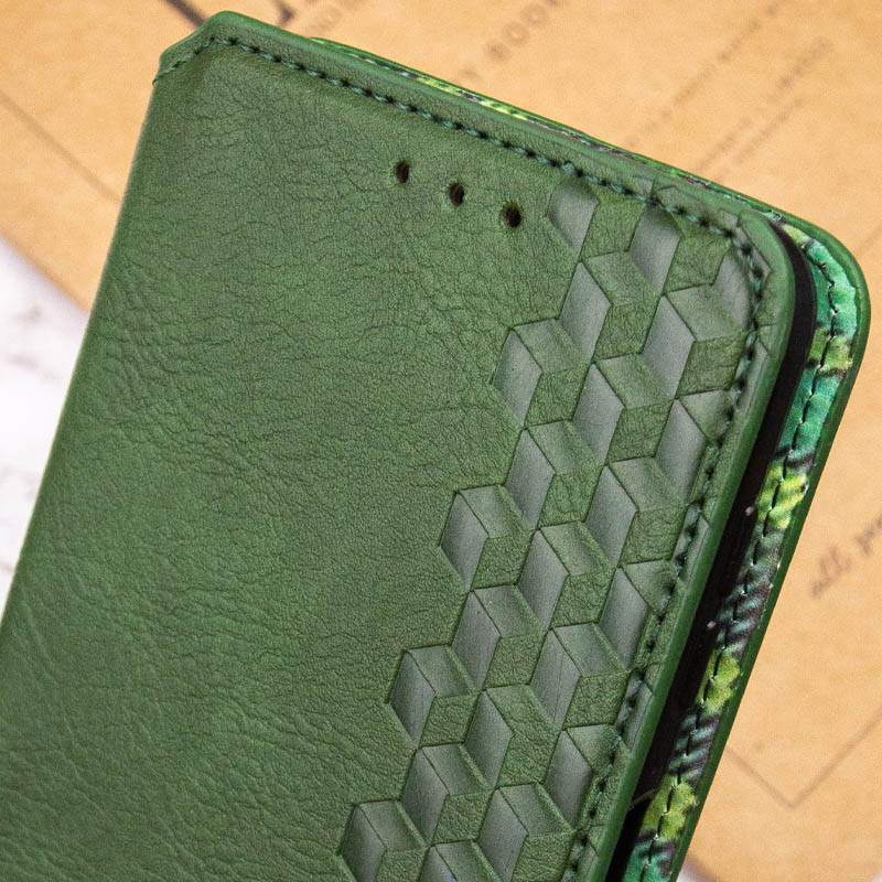 Купити Шкіряний чохол-книжка GETMAN Cubic (PU) для Xiaomi Redmi 14C / Poco C75
