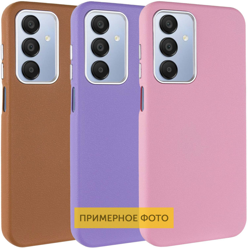 Шкіряний чохол Leather Case Metal Buttons для Xiaomi Redmi A3