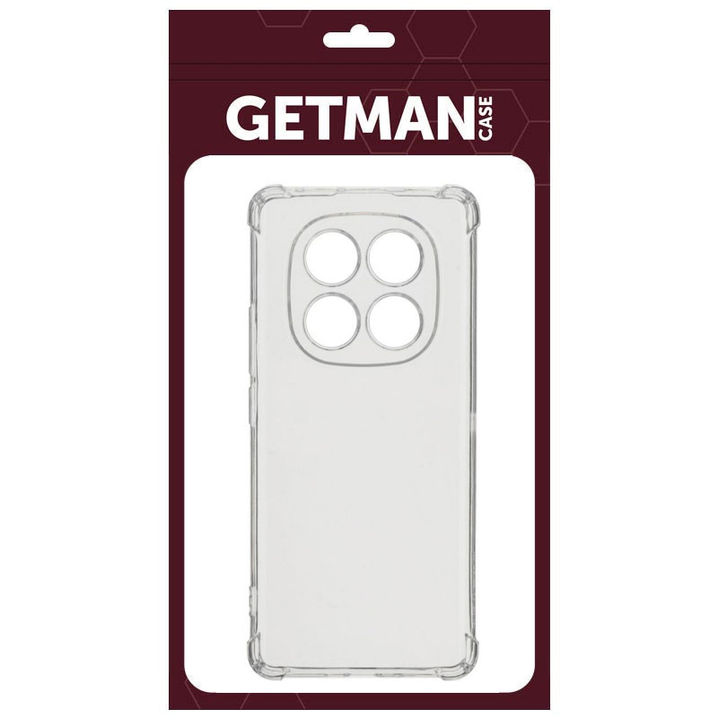 Купити TPU чохол GETMAN Ease logo посилені кути Full Camera для Xiaomi Redmi Note 14 Pro 4G