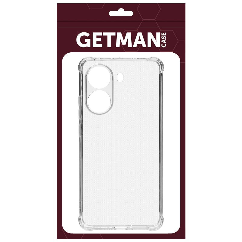 Купити TPU чохол GETMAN Ease logo посилені кути Full Camera для Xiaomi Poco X7 Pro