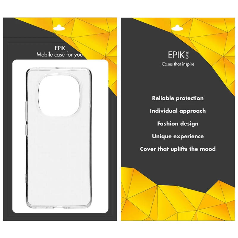 Купити TPU чохол Epic Transparent 1,5mm для Xiaomi Poco X7