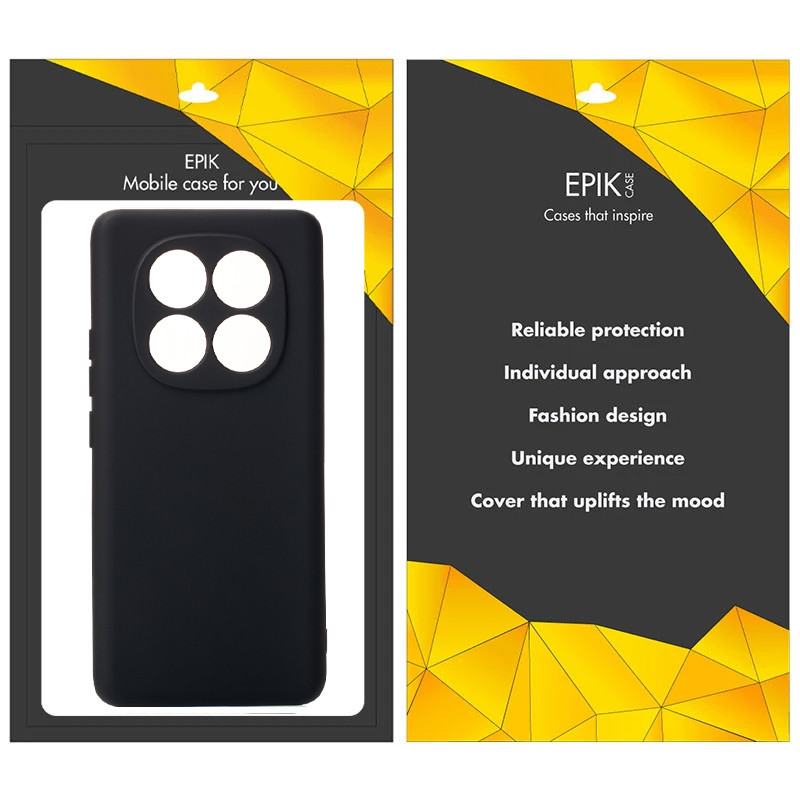 Купити Чохол TPU Epik Black Full Camera для Xiaomi Redmi Note 14 Pro 4G