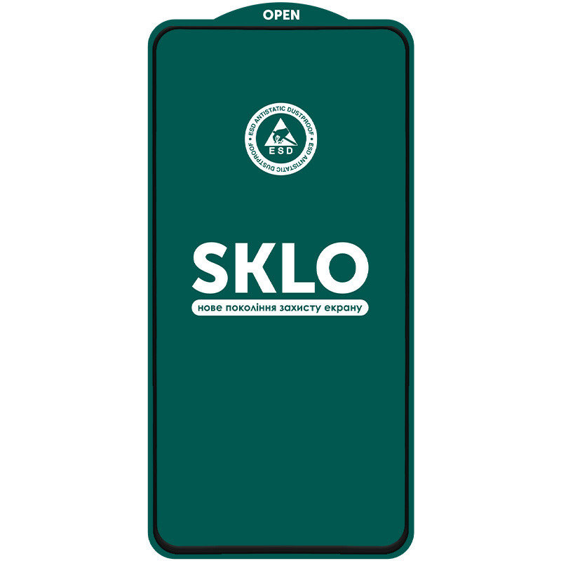 Купити Захисне скло SKLO 5D (тех.пак) для Xiaomi Redmi Note 14 4G/5G / Poco M7 Pro 5G