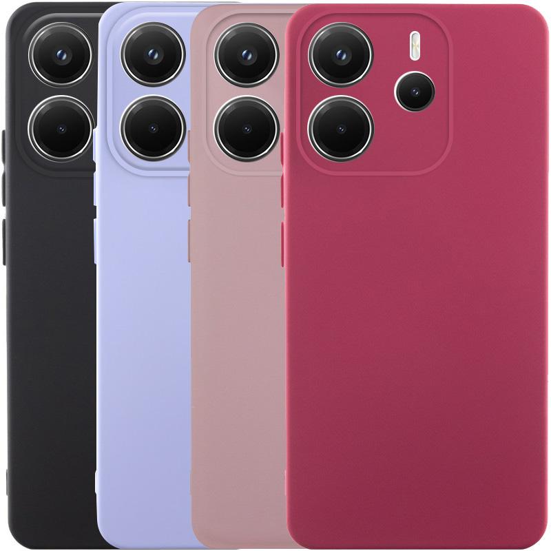 Чохол TPU GETMAN Liquid Silk Full Camera для Xiaomi Redmi Note 14 4G (Int. version)