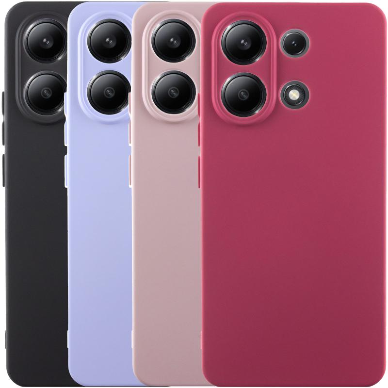 Чохол TPU GETMAN Liquid Silk Full Camera для Xiaomi Redmi Note 13 4G