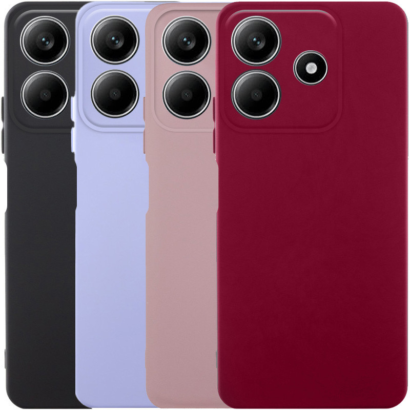 Купити Чохол TPU GETMAN Liquid Silk Full Camera для Xiaomi Redmi Note 14 5G