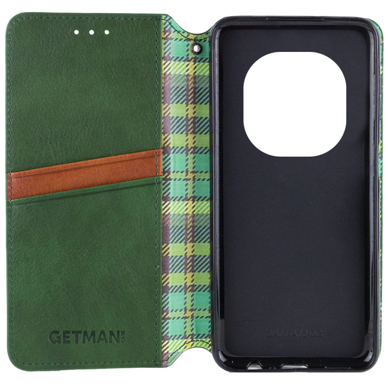 Купити Шкіряний чохол-книжка GETMAN Cubic (PU) для Xiaomi Redmi Note 14 Pro 4G