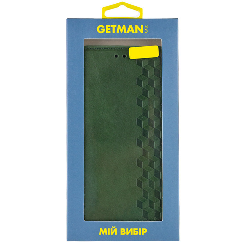 Купити Шкіряний чохол-книжка GETMAN Cubic (PU) для Xiaomi Redmi Note 14 Pro 4G