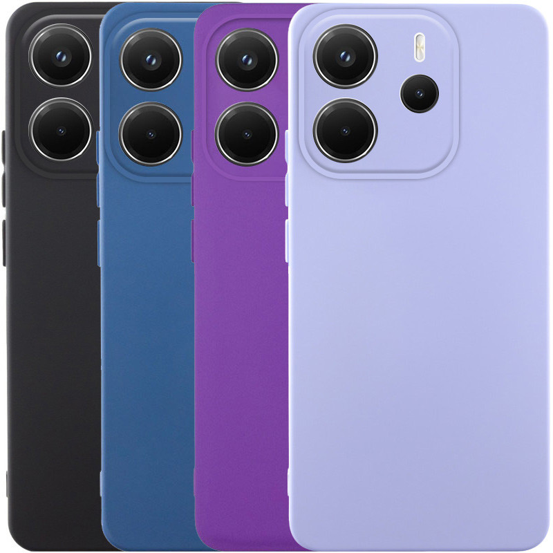 Чохол Silicone Cover Lakshmi Full Camera (AA) для Xiaomi Redmi Note 14 4G (Europe version)