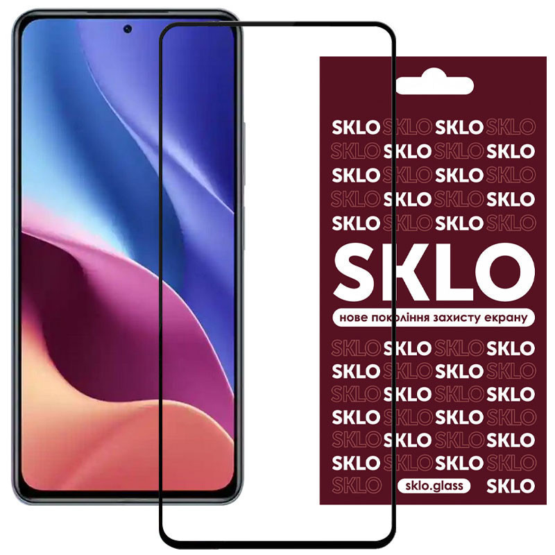 Захисне скло SKLO 3D для Xiaomi Redmi Note 14 4G