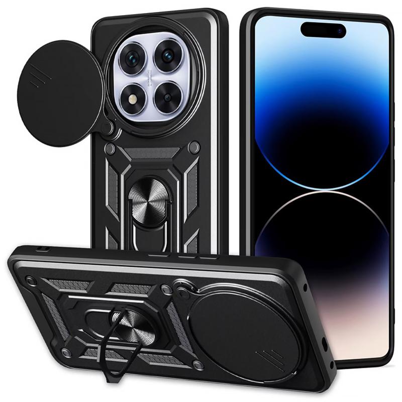 Купити Чохол Ummi Camshield Serge Ring для Xiaomi Redmi Note 14 Pro 5G / Poco X7